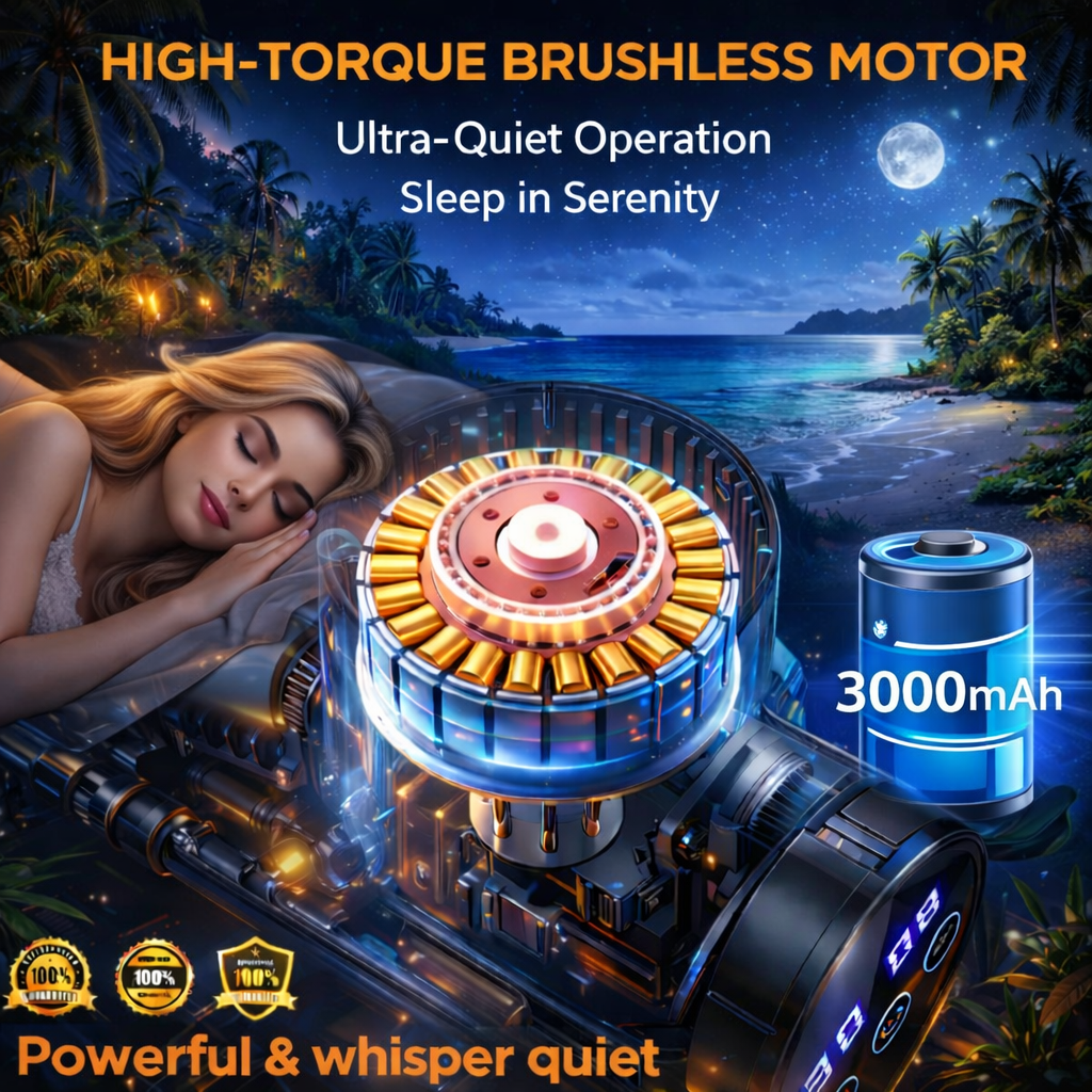 Powerful 99 Speed Massage Gun with 3 Modes and 10 Massage Heads, Portable Deep Tissue Muscle Massager for Pain Relief Recovery, Percussion Athlete Massager for Muscle Tension Shoulder Back Body Neck Arm Legs Relaxation